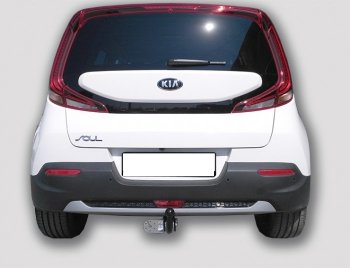 150 999 р. Фаркоп Лидер Плюс KIA Soul SK3 (2018-2022) (Без электропакета)  с доставкой в г. Майкоп. Увеличить фотографию 2