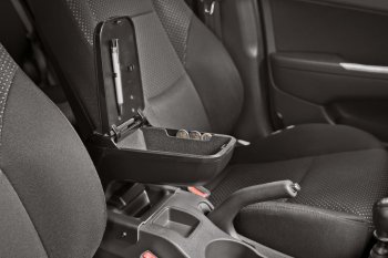 10 899 р. Подлокотник Armster 2 KIA Soul AM рестайлинг (2011-2014) (Black)  с доставкой в г. Майкоп. Увеличить фотографию 6