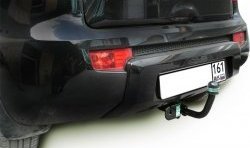 7 799 р. Фаркоп Лидер Плюс KIA Soul AM дорестайлинг (2008-2011) (Без электропакета)  с доставкой в г. Майкоп. Увеличить фотографию 2