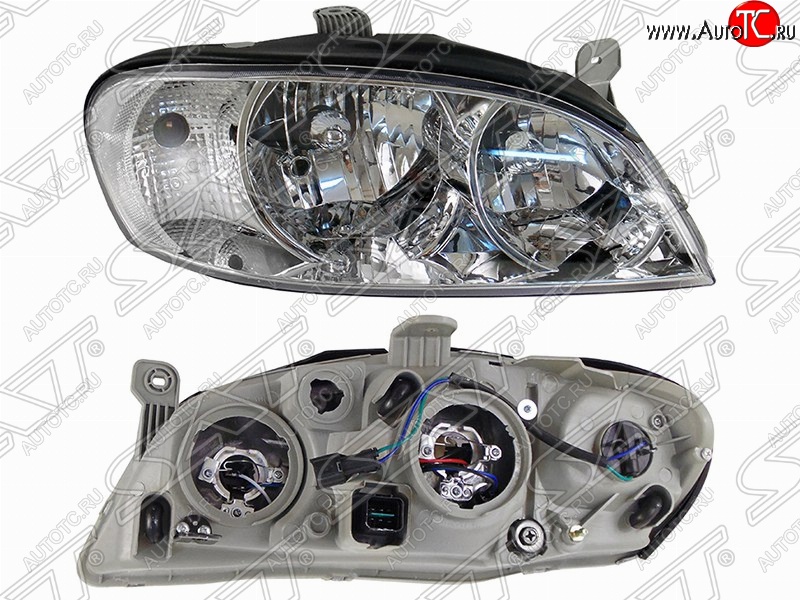 3 399 р. Правая передняя фара SAT KIA Spectra (2000-2009) с доставкой в г. Майкоп Увеличить фотографию 1 3 399 р. Правая передняя фара SAT KIA Spectra (2000-2009) с доставкой в г. Майкоп