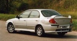 7 699 р. Спойлер Nika-Скоба  KIA Spectra (2000-2009) (Неокрашенный)  с доставкой в г. Майкоп. Увеличить фотографию 2