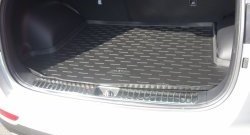 1 469 р. Верхний коврик в багажник Aileron (полиуретан, бежевый)  KIA Sportage  4 QL (2016-2018) дорестайлинг  с доставкой в г. Майкоп. Увеличить фотографию 3