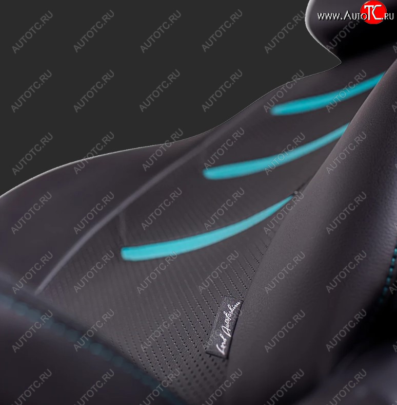 7 799 р. Чехлы для сидений Lord Autofashion Турин 2 (экокожа, спинка 40/60, подлокотник, 2 П- и 3 Г-образных подголовника)  KIA Sportage  4 QL (2016-2018) дорестайлинг (Черный, вставка черная/бирюзовая, строчка бирюзовая)  с доставкой в г. Майкоп