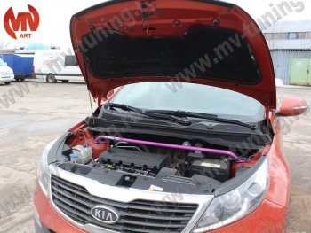Растяжка (распорка) передних стоек регулир. MV-Tuning KIA Sportage  3 SL (2010-2016) дорестайлинг, рестайлинг
