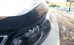 959 р. Реснички RA на фары  KIA Sportage  3 SL (2010-2016) дорестайлинг, рестайлинг (Неокрашенные)  с доставкой в г. Майкоп. Увеличить фотографию 2