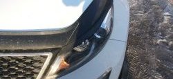 Реснички RA на фары KIA Sportage  3 SL (2010-2016) дорестайлинг, рестайлинг