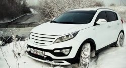 Накладка на передний бампер Ixion Style KIA Sportage  3 SL (2010-2014) дорестайлинг