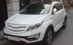 Реснички на фары CT KIA Sportage 3 SL дорестайлинг (2010-2014)