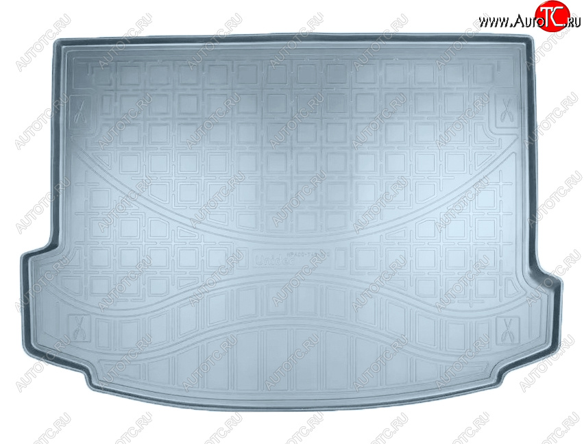 2 599 р. Коврик багажника Norplast  Land Rover Range Rover Evoque  2 L551 (2018-2025) (Цвет: серый)  с доставкой в г. Майкоп