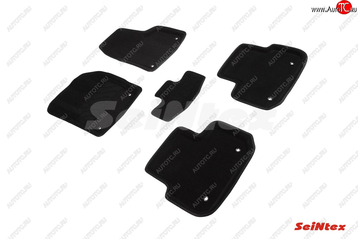 5 899 р. Комплект ворсовых 3D ковриков в салон Seintex  Land Rover Discovery Sport  L550 (2014-2019) дорестайлинг  с доставкой в г. Майкоп