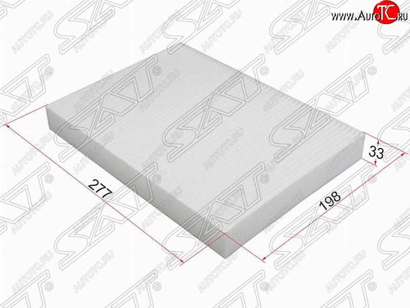 275 р. Фильтр салонный SAT (277х198х33 mm)  Land Rover Discovery Sport  L550 (2014-2019), Land Rover Freelander  L359 (2006-2012), Land Rover Range Rover Evoque  1 L538 (2011-2015), Volvo S60  FS седан (2010-2013), Volvo V70 (2008-2016), Volvo XC60 (2008-2022), Volvo XC70 (2007-2016)  с доставкой в г. Майкоп