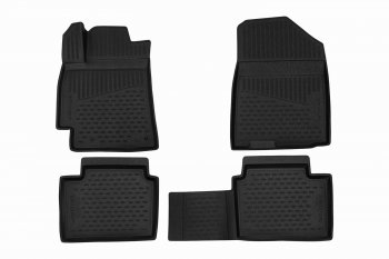 Комплект 3D ковриков салона TRIUMF Land Rover Discovery Sport L550 дорестайлинг (2014-2019) (Черные)