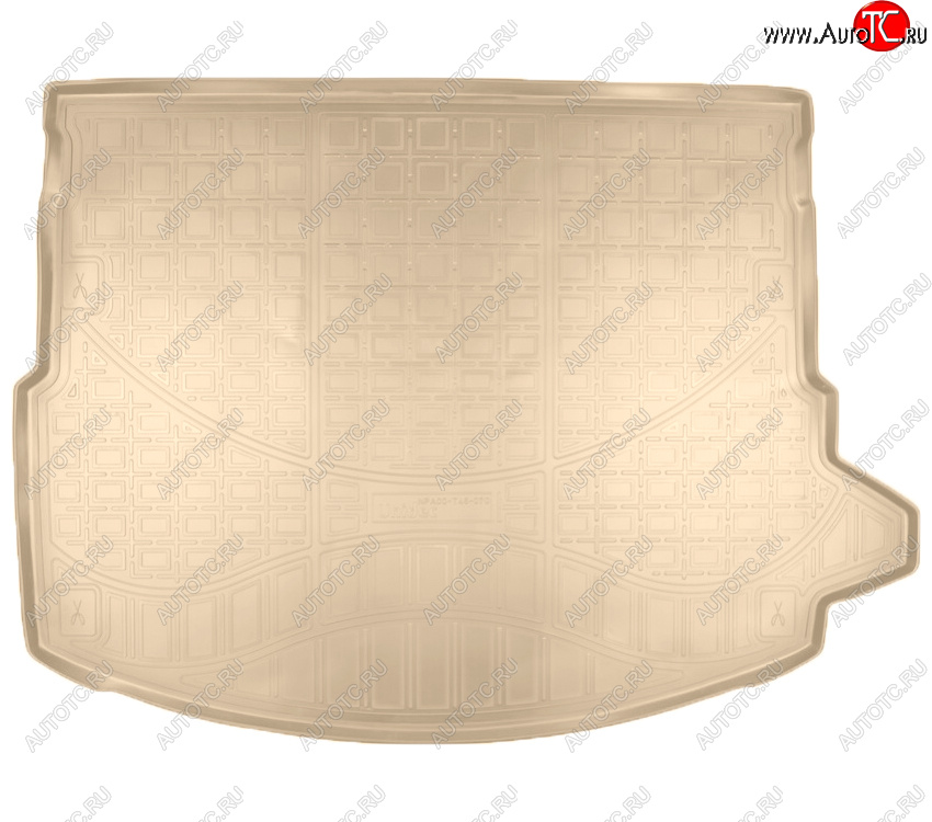 2 669 р. Коврик багажника Norplast Unidec  Land Rover Discovery Sport  L550 (2014-2019) дорестайлинг (Цвет: бежевый)  с доставкой в г. Майкоп