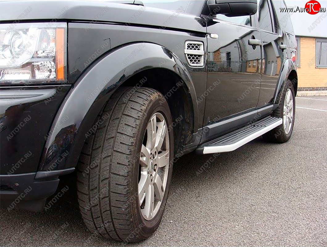 18 299 р. Подножки боковые WINBO Land Rover Discovery 4 L319 (2009-2016)  с доставкой в г. Майкоп