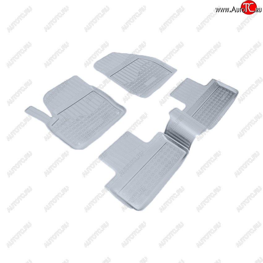 3 699 р. Коврики салона Norplast Unidec  Land Rover Range Rover Evoque  1 L538 (2011-2018) дорестайлинг 3 дв., дорестайлинг 5 дв., рестайлинг 3 дв., рестайлинг 5 дв. (Цвет: серый)  с доставкой в г. Майкоп