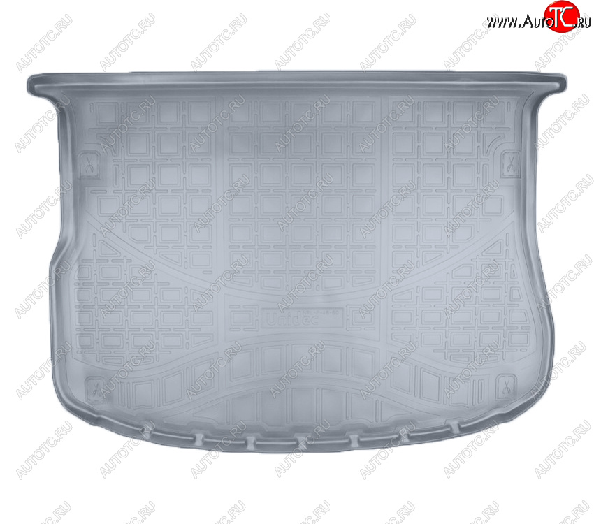 2 479 р. Коврик багажника Norplast Unidec  Land Rover Range Rover Evoque  1 L538 (2011-2018) дорестайлинг 3 дв., дорестайлинг 5 дв., рестайлинг 3 дв., рестайлинг 5 дв. (Цвет: серый)  с доставкой в г. Майкоп