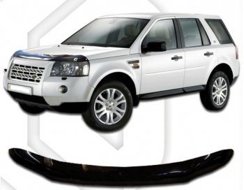 Дефлектор капота CA-Plastic Land Rover Freelander L359 1-ый рестайлинг (2010-2012)
