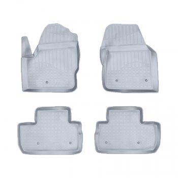 Коврики салона Norplast Unidec Land Rover Freelander  L359 (2006-2012) дорестайлинг, 1-ый рестайлинг (Цвет: серый)