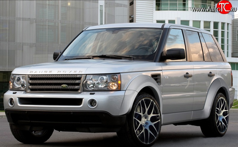 44 549 р. Комплект накладок на колёсные арки Arden Land Rover Range Rover Sport 1 L320 дорестайлинг (2005-2009) (Неокрашенные)  с доставкой в г. Майкоп