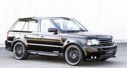 5 199 р. Пороги накладки HAMANN CONQUEROR I Land Rover Range Rover Sport 1 L320 дорестайлинг (2005-2009) (Неокрашенные)  с доставкой в г. Майкоп. Увеличить фотографию 6