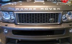 8 949 р. Решётка радиатора Stormer Land Rover Range Rover Sport 1 L320 дорестайлинг (2005-2009) (Неокрашенная)  с доставкой в г. Майкоп. Увеличить фотографию 3