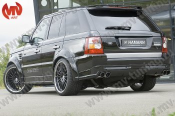6 999 р. Спойлер HAMMAN Land Rover Range Rover Sport 1 L320 дорестайлинг (2005-2009) (Неокрашенный)  с доставкой в г. Майкоп. Увеличить фотографию 2