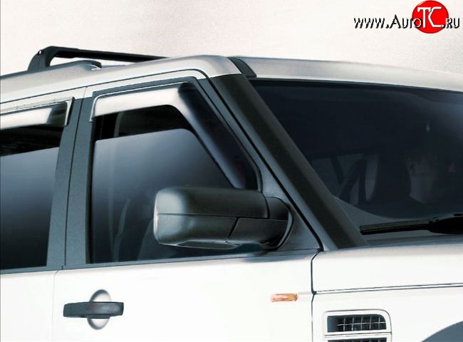1 649 р. Комплект дефлекторов окон (рестайлинг) SkyLine Land Rover Range Rover 3 L322 дорестайлинг (2002-2006)  с доставкой в г. Майкоп