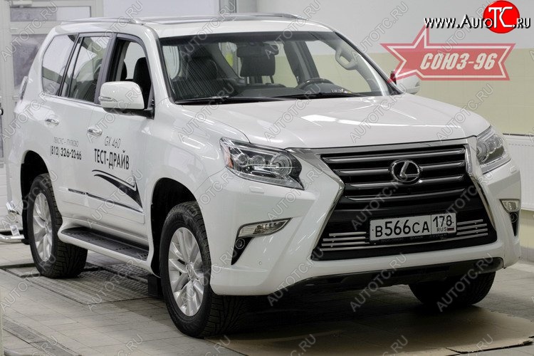 10 259 р. Декоративные элементы воздухозаборника Souz-96 (d16) Lexus GX460 J150 1-ый рестайлинг (2013-2019)  с доставкой в г. Майкоп