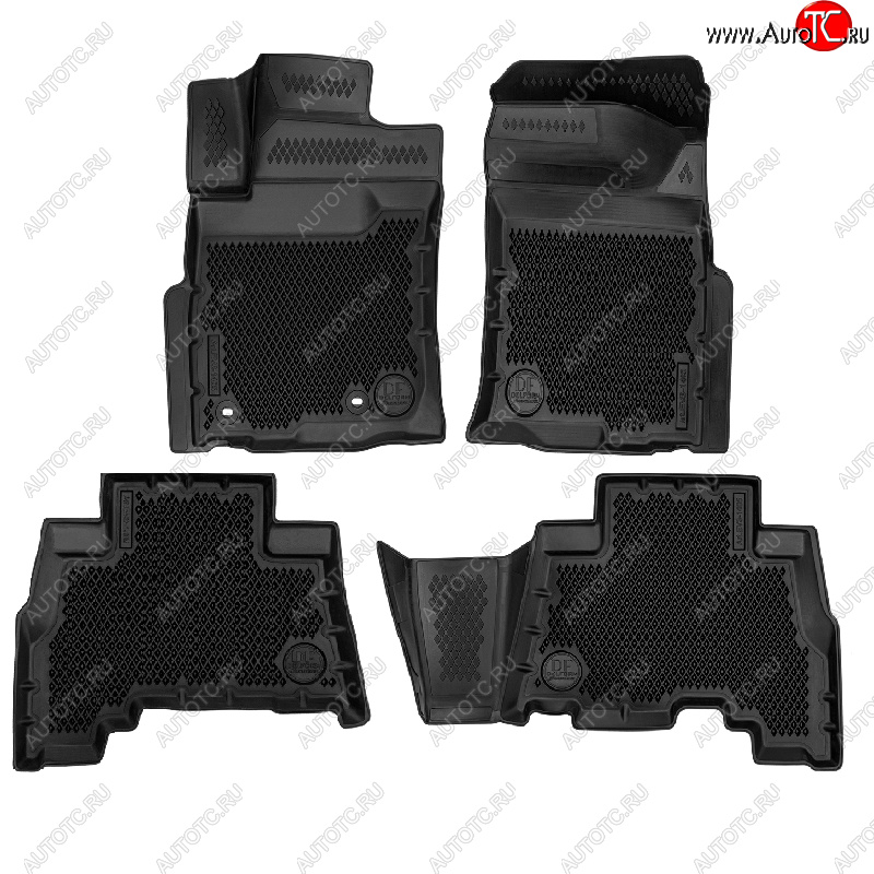 6 599 р. Коврики салона DELFORM ❞EVA 3D Premium❝ (термоэластопласт/ТЭП) Lexus GX460 J150 дорестайлинг (2009-2013)  с доставкой в г. Майкоп