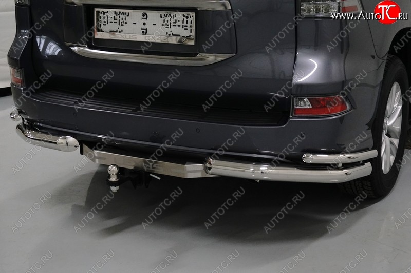 20 599 р. Фаркоп (тягово-сцепное устройство) TCC (надпись Lexus)  Lexus GX460  J150 (2019-2022) 2-ой рестайлинг (Оцинкованный, шар E)  с доставкой в г. Майкоп