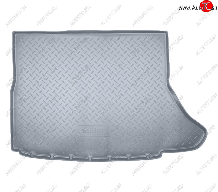 2 659 р. Коврик багажника Norplast Unidec  Lexus CT200h  A10 (2011-2013) дорестайлинг (Цвет: серый)  с доставкой в г. Майкоп