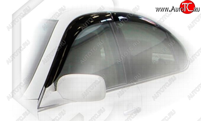 1 999 р. Дефлектора окон CA-Plastiс  Lexus ES300  XV30 (2001-2003) дорестайлинг (Classic полупрозрачный, Без хром.молдинга)  с доставкой в г. Майкоп