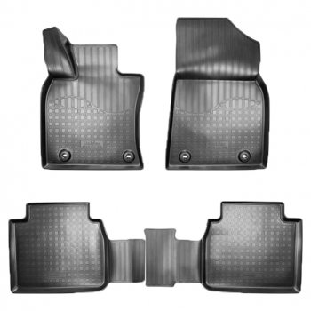 Коврики салонные Noplast (3D) Lexus ES350 XV70 дорестайлинг (2018-2021)