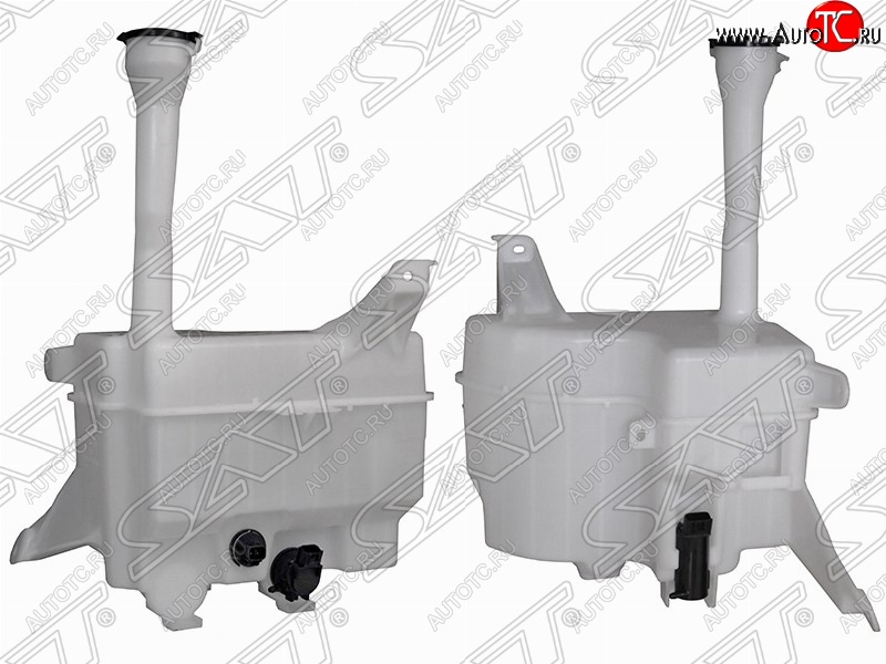 5 449 р. Бачок омывателей SAT (с мотором омывателя фар и датчиком уровня) Toyota Camry XV50 дорестайлинг (2011-2014)  с доставкой в г. Майкоп