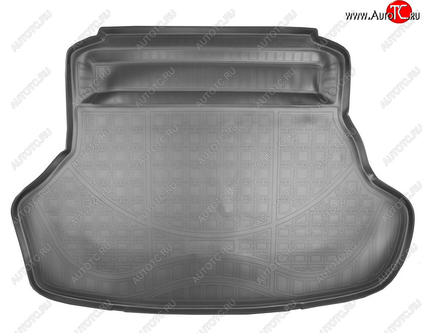2 159 р. Коврик в багажник Norplast Unidec  Lexus ES250  XV60 - ES300h  XV60 (Цвет: черный)  с доставкой в г. Майкоп