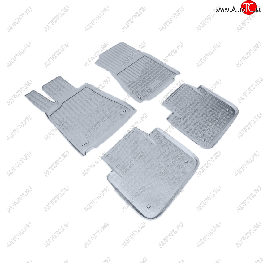 4 099 р. Коврики салона Norplast Unidec (задний привод)  Lexus GS250  L10 - GS450H  L10 (Цвет: серый)  с доставкой в г. Майкоп