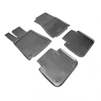 3 589 р. Комплект ковриков в салон Norplast Unidec (задний привод)  Lexus GS250  L10 - GS450H  L10 (Цвет: черный)  с доставкой в г. Майкоп. Увеличить фотографию 2