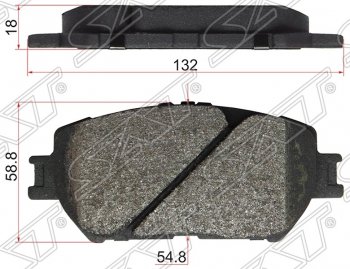 Колодки тормозные SAT (передние) Lexus IS350 XE20 седан дорестайлинг (2005-2013)