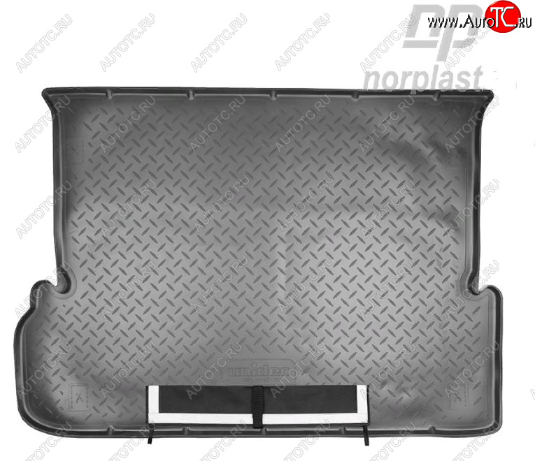 3 279 р. Коврик багажника Norplast  Lexus GX460  J150 (2009-2022) дорестайлинг, 1-ый рестайлинг, 2-ой рестайлинг (Черный, с погрузочным ковриком (фартуком))  с доставкой в г. Майкоп