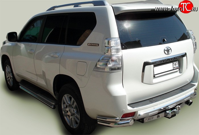 9 649 р. Фаркоп Лидер Плюс (до 2000 кг) Lexus GX460 J150 дорестайлинг (2009-2013) (Без электропакета)  с доставкой в г. Майкоп