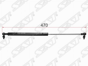 Газовый упор капота SAT Lexus GX470 J120 дорестайлинг (2002-2007) (LH=RH)