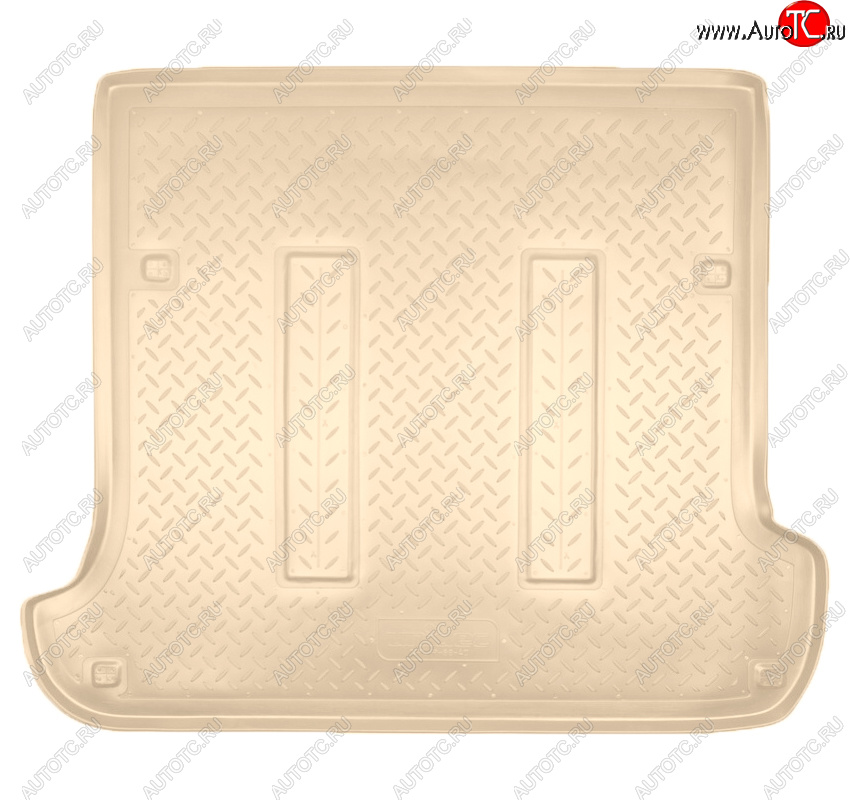 2 359 р. Коврик багажника Norplast Unidec  Lexus GX470  J120 (2002-2007), Toyota Land Cruiser Prado  J120 (2002-2009) (Цвет: бежевый)  с доставкой в г. Майкоп