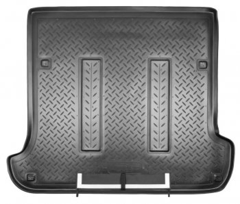Коврик в багажник Norplast Lexus GX470  J120 (2002-2007), Toyota Land Cruiser Prado  J120 (2002-2009) (Черный с фартуком)