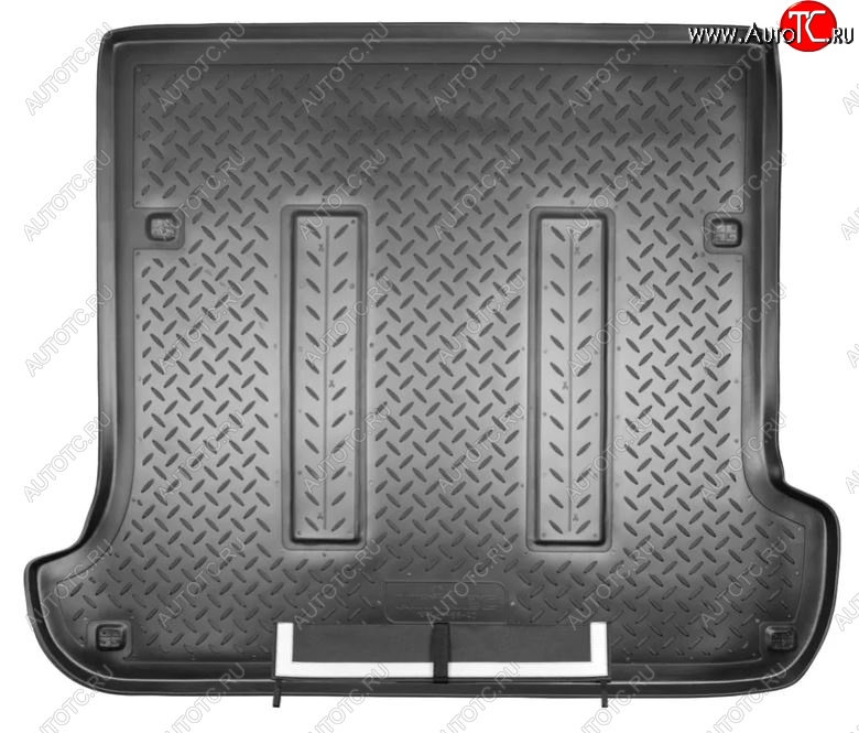3 259 р. Коврик в багажник Norplast  Lexus GX470  J120 (2002-2007), Toyota Land Cruiser Prado  J120 (2002-2009) (Черный с фартуком)  с доставкой в г. Майкоп