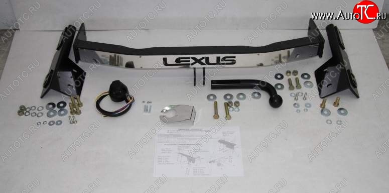 8 999 р. Фаркоп Souz-96 Premium Lexus GX470 J120 дорестайлинг (2002-2007)  с доставкой в г. Майкоп