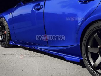 15 499 р. Накладки на пластиковые пороги (сплиттеры) MV-tuning  Lexus IS250  XE30 седан (2013-2016) дорестайлинг (Неокрашенные)  с доставкой в г. Майкоп. Увеличить фотографию 3