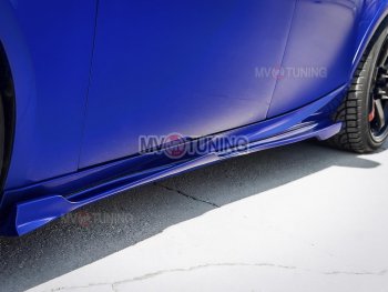 15 499 р. Накладки на пластиковые пороги (сплиттеры) MV-tuning  Lexus IS250  XE30 седан (2013-2016) дорестайлинг (Неокрашенные)  с доставкой в г. Майкоп. Увеличить фотографию 6