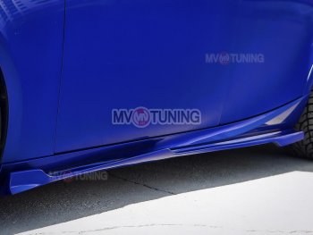 15 499 р. Накладки на пластиковые пороги (сплиттеры) MV-tuning  Lexus IS250  XE30 седан (2013-2016) дорестайлинг (Неокрашенные)  с доставкой в г. Майкоп. Увеличить фотографию 7