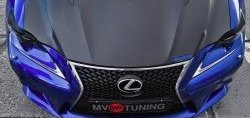 1 299 р. Реснички на фары Tuning-Sport  Lexus IS250  XE30 седан (2013-2016) дорестайлинг (Неокрашенные)  с доставкой в г. Майкоп. Увеличить фотографию 7