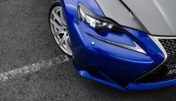 1 299 р. Реснички на фары Tuning-Sport  Lexus IS250  XE30 седан (2013-2016) дорестайлинг (Неокрашенные)  с доставкой в г. Майкоп. Увеличить фотографию 8